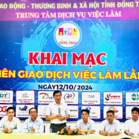 Gần 2.200 vị trí việc làm tại phiên giao dịch việc làm  ngày 12/10/2024