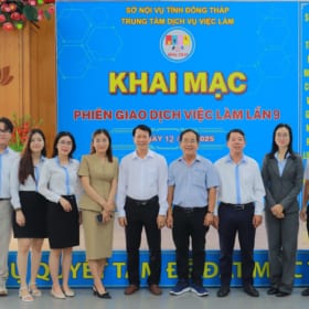 Trung tâm DVVL Đồng Tháp: Luôn đồng hành cùng người lao động