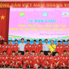 Từ xưởng thực hành đến doanh nghiệp lớn – Chặng đường trưởng thành của học sinh ngành Hàn